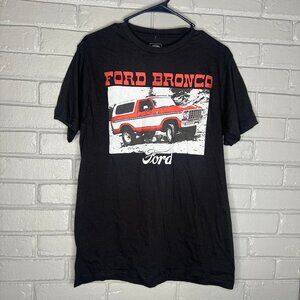 Ford Bronco Short Sleeve Black T-Shirt Men's Medium Official Licensed